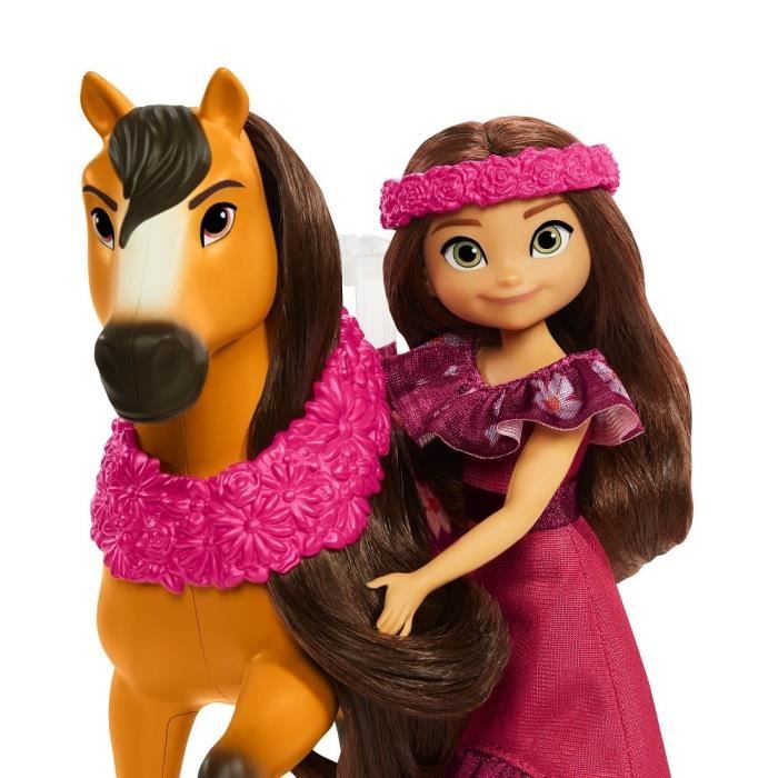 Poup e Lucky et Cheval Spirit Deluxe SPIRIT FESTIVAL MATTEL