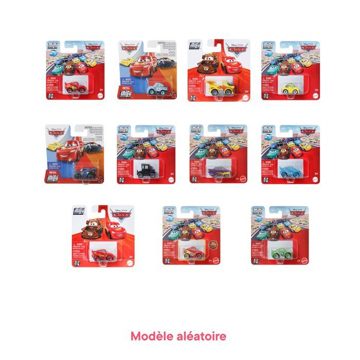 Disney Pixar Cars Cars Disney Pixar Mini Véhicule modèle aléatoire Petite voiture et + - vue 2