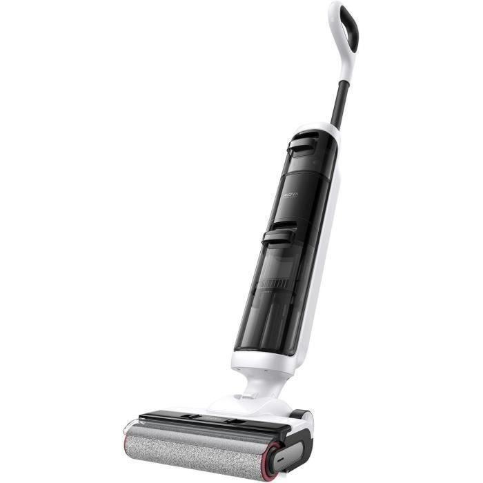 MOVA K20 - Aspirateur Laveur Sec Et Humide - Poids Léger de 4 kg - Nettoyage Auto Double Rotation - Écran LED