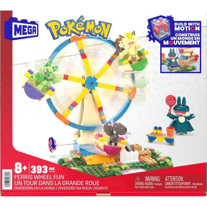 MATTEL Pokémon Jeu de construction La Grande Roue - vue 2