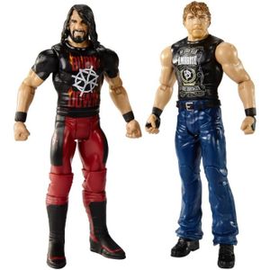 FIGURINE - PERSONNAGE Figurines WWE - Dean Ambrose & Seth Rollins - 15 c