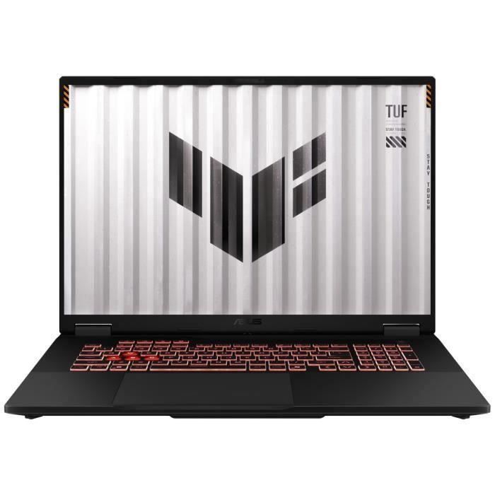 PC Portable Gamer ASUS TUF Gaming A18  Sans Windows - 18 WUXGA 144Hz - RTX 5060 8Go - AMD Ryzen 7 260 - RAM 32Go - 512Go SSD