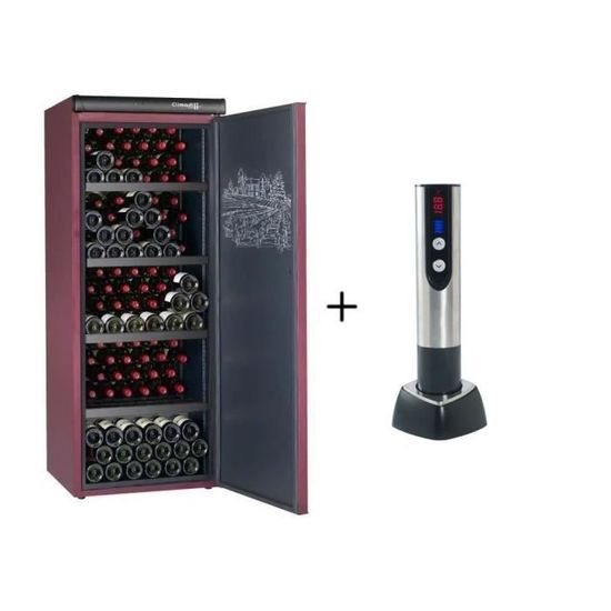 CLIMADIFF CVP215 Cave à vin de vieillissement216 bouteilles