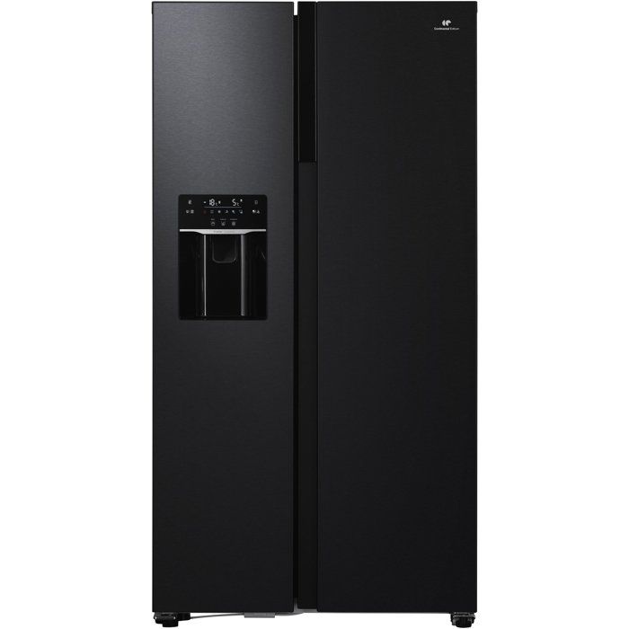 Réfrigérateur américain CONTINENTAL EDISON CERANF577NFBD 577 Distributeur Classe D 91 x 73 x 177 cm Inox