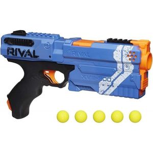 PISTOLET BILLE MOUSSE Nerf Rival Kronos Bleu XVIII-500 et Billes en Mous