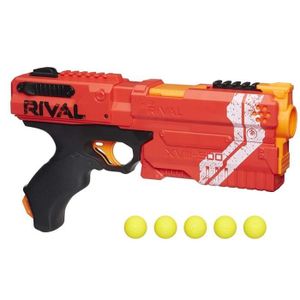 PISTOLET BILLE MOUSSE Nerf Rival Kronos Rouge XVIII-500 et Billes en Mou