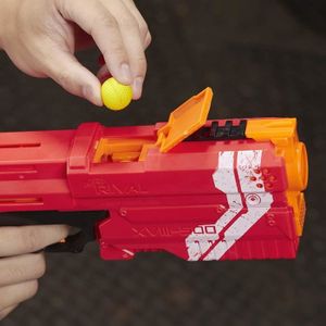 PISTOLET BILLE MOUSSE Nerf Rival Kronos Rouge XVIII-500 et Billes en Mou