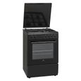 Cuisiniere plaque gaz et four electrique