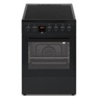 Cuisinière vitrocéramique CONTINENTAL EDISON CECV50FCB - 4 feux - L49.5 x H82.7 xP58 cm - Noir