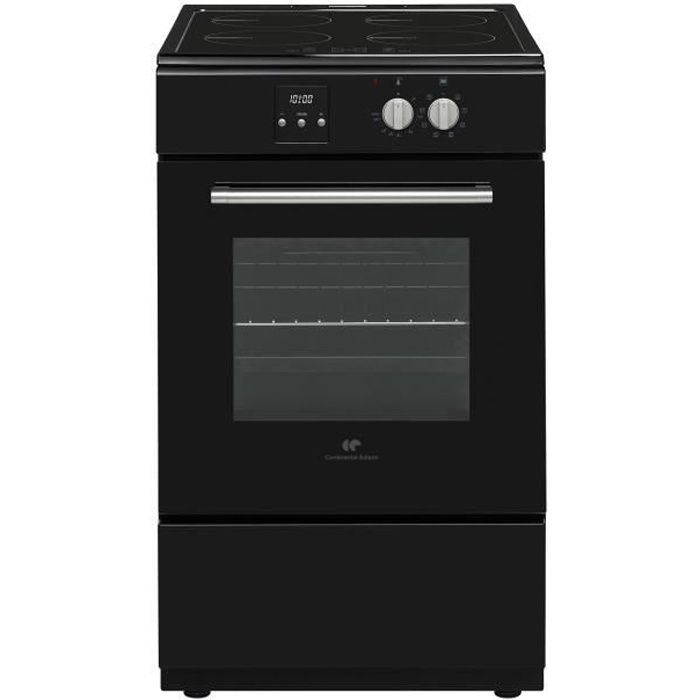 Cuisinière induction CONTINENTAL EDISON CECI3FCB - 4 feux - L50XH85XP60cm - Noir