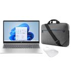 PC Portable HP 15-fc0071nf - Windows 11 - 15,6" FHD - Ryzen 5-7520U - RAM 16Go - Stockage 512Go SSD - AZERTY + Sacoche + Souris