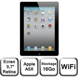 TABLETTE TACTILE Apple Nouvel iPad noir 9,7