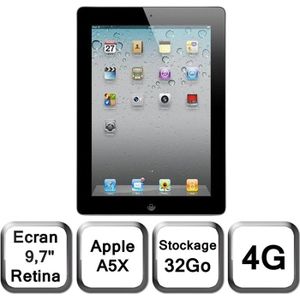 TABLETTE TACTILE Apple Nouvel iPad noir 9,7