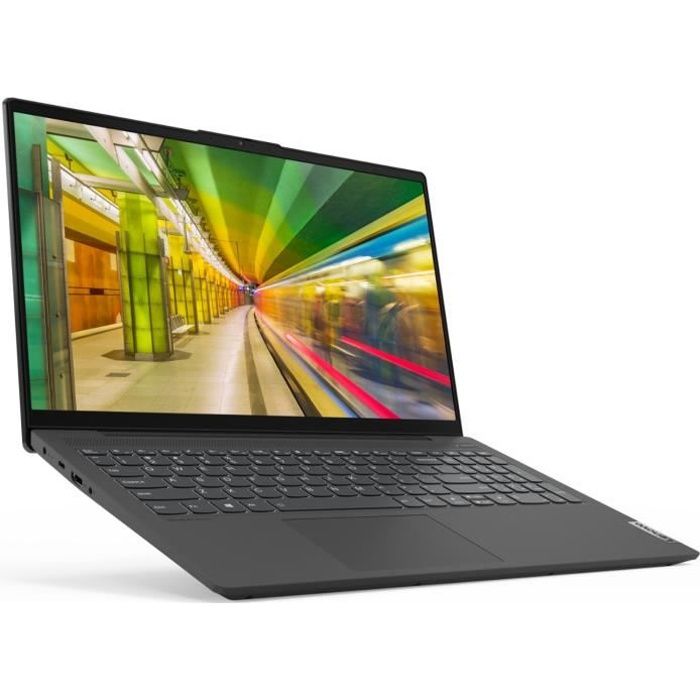 PC Portable LENOVO IP 5 15ITL05 156 FHD IPS 300 nits CORE I7 1165G7 RAM 16 Go 512Go SSD Sans Windows
