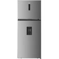Réfrigérateur congélateur haut - CONTINENTAL EDISON -  413L - Total No Frost  - inox - L70 cm x H 178 cm-0
