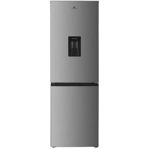 RÉFRIGÉRATEUR CLASSIQUE Réfrigérateur congélateur bas CONTINENTAL EDISON - 251L -Total No Frost - Inox - L 55 cm x H 180 cm