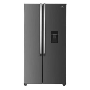 Petit frigo réfrigérateur en inox à poser capacité de 145 L