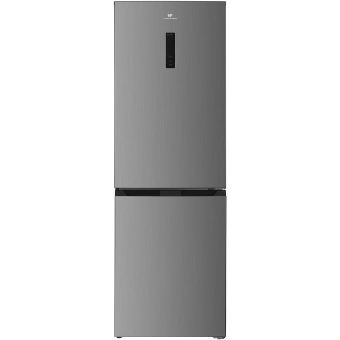 Réfrigérateur congélateur bas - CONTINENTAL EDISON - CEFC323NFIX - Classe D - Total No Frost - 323 L - 60 x 685 x 185 cm - Silver