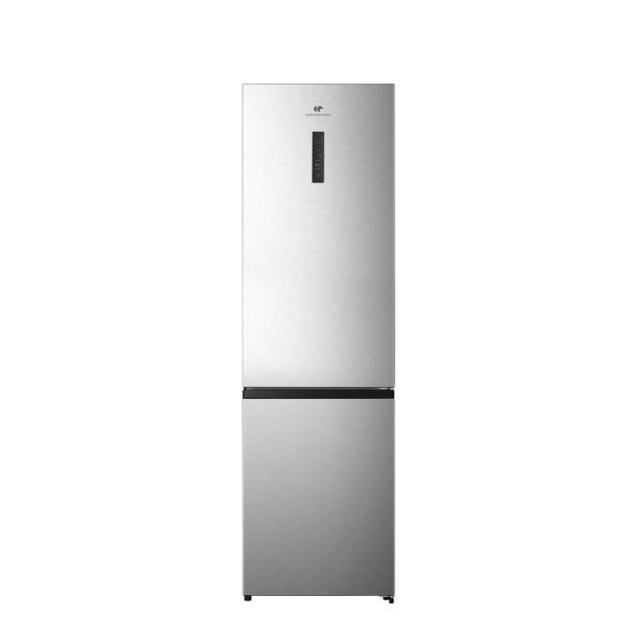 Réfrigérateur combiné CONTINENTAL EDISON CEFC336NFIX - Total No Frost 336L - display sur la porte - 