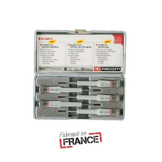 Test, avis et prix : Jeu de tournevis FACOM AS.8PG | Zone Outillage