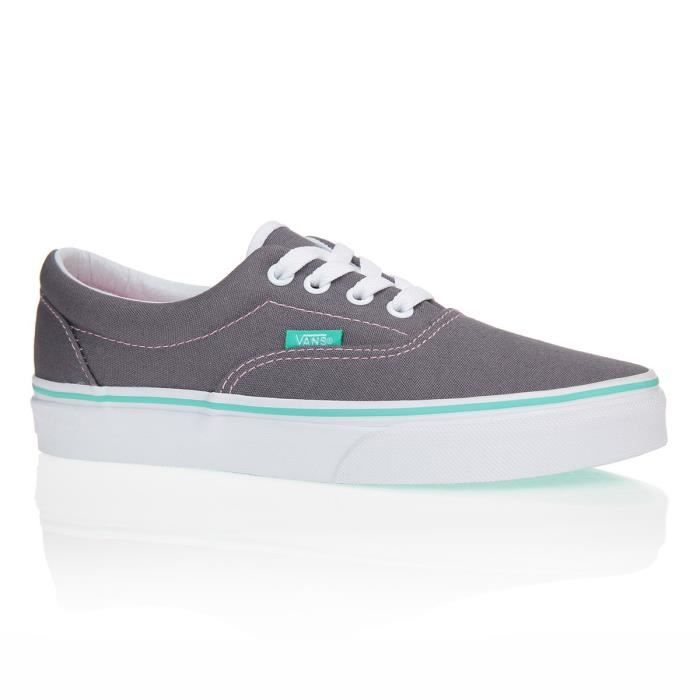 vans gris et turquoise