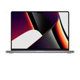 Apple - 16" MacBook Pro (2021) - Puce Apple M1 Pro - RAM 16Go - Stockage 512Go – Gris Sidéral - AZERTY-0