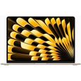 Apple - 15,3" MacBook Air M2 (2023) - RAM 8Go - Stockage 256Go - Lumière Stellaire - AZERTY-0