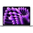 Apple - 13,6" MacBook Air M3 (2024) - RAM 8Go - Stockage 256Go - Gris Sidéral - AZERTY-0