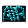 Apple - 13,6" MacBook Air M3 (2024) - RAM 8Go - Stockage 512Go - Argent - AZERTY-0