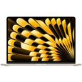 Apple - 15" MacBook Air M3 (2024) - RAM 8Go - Stockage 256Go - Lumière Stellaire - AZERTY-0