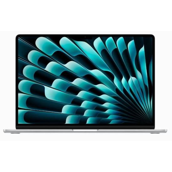 Apple - 15,3" MacBook Air M2 (2023) - RAM 8Go - Stockage 256Go - Argent - AZERTY