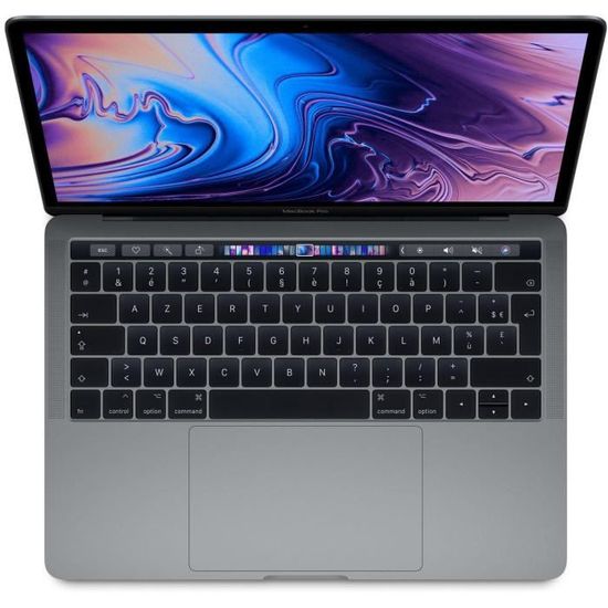 Apple - 13,3" MacBook Pro Touch Bar - 1To SSD - Gris Sidéral - AZERTY