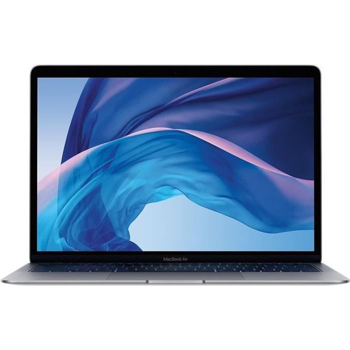 Vente PC Portable Apple - 13" MacBook Air Reconditionné - 128Go SSD - Gris Sidéral - 2018 pas cher