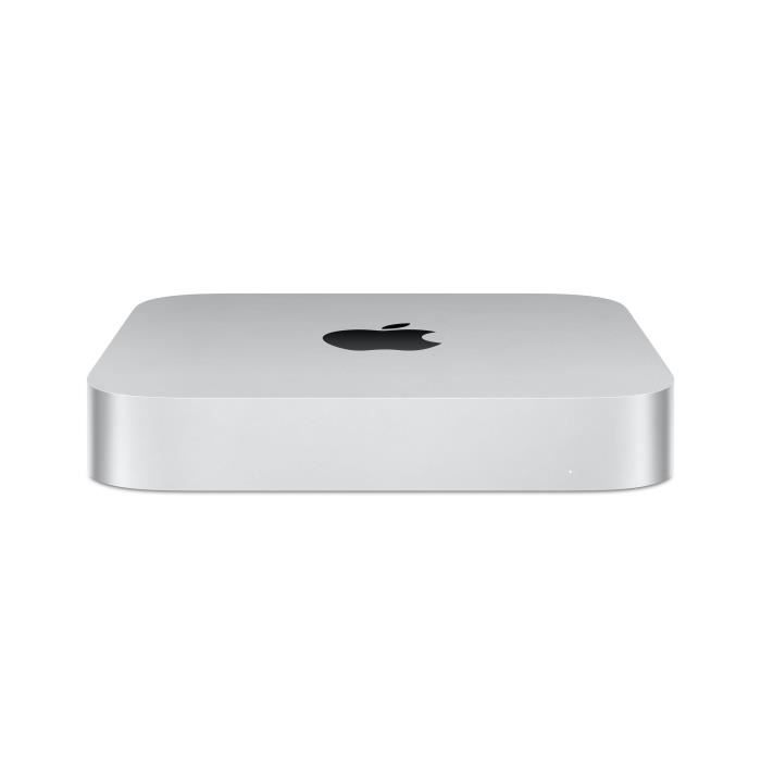 Apple - Mac mini (2023) Puce Apple M2 - RAM 8Go - Stockage 256Go - Argent