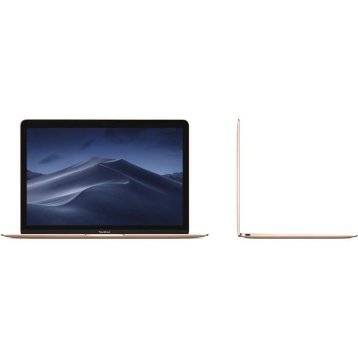 Top achat PC Portable MacBook 12" Retina - Intel Core m3 - RAM 8Go - 256Go SSD - Or pas cher Top achat PC Portable MacBook 12" Retina - Intel Core m3 - RAM 8Go - 256Go SSD - Or pas cher