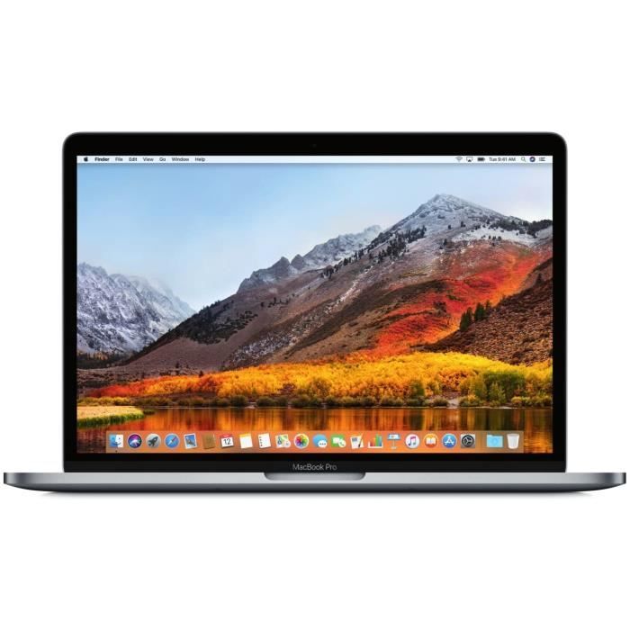  PC Portable Apple - 13,3" MacBook Pro Retina - 256Go SSD - Gris Sidéral pas cher