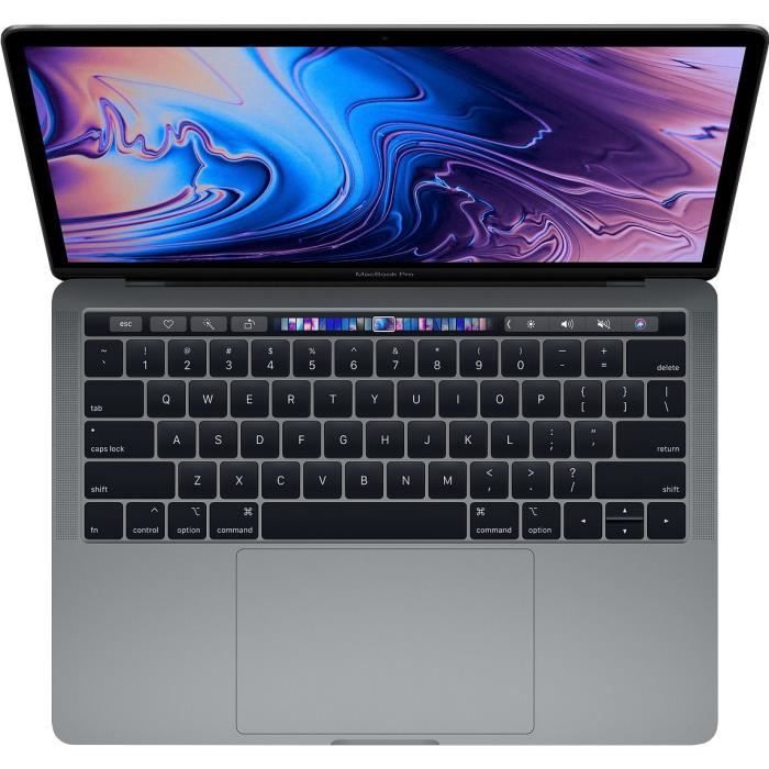 Vente PC Portable MacBook Pro 13,3" Retina avec Touch Bar - Intel Core i5 - RAM 8Go - 256Go SSD - Gris Sidéral pas cher Vente PC Portable MacBook Pro 13,3" Retina avec Touch Bar - Intel Core i5 - RAM 8Go - 256Go SSD - Gris Sidéral pas cher