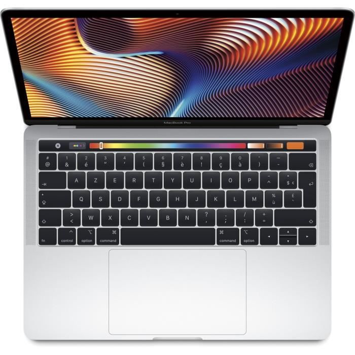 Vente PC Portable MacBook Pro 13,3" Retina avec Touch Bar - Intel Core i5 - RAM 8Go - 256Go SSD - Argent pas cher Vente PC Portable MacBook Pro 13,3" Retina avec Touch Bar - Intel Core i5 - RAM 8Go - 256Go SSD - Argent pas cher