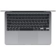 Apple - 13,6" MacBook Air M3 (2024) - RAM 8Go - Stockage 256Go - Gris Sidéral - AZERTY-1