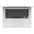 Apple - 15" MacBook Air M3 (2024) - RAM 8Go - Stockage 256Go - Argent - AZERTY-1