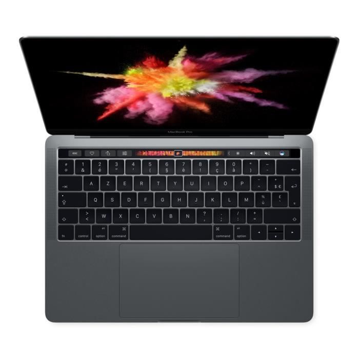 MacBook Pro 15,4 Retina avec Touch Bar - Intel Core i7 - RAM 16Go - 512Go  SSD - Gris Sidéral - Cdiscount Informatique