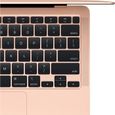 Apple - MacBook Air (2020) - Puce Apple M1 - 13,3" - RAM 8Go - Stockage 256Go - Or - AZERTY-2