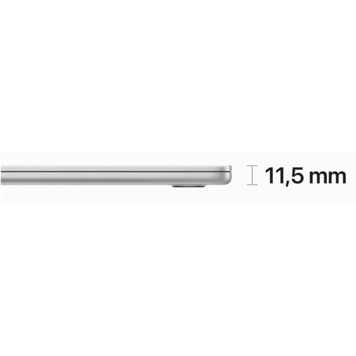 Apple MacBook Air M2 15 pouces (2023) Argent 8Go/512 Go