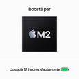 Apple - 15,3" MacBook Air M2 (2023) - RAM 8Go - Stockage 256Go - Argent - AZERTY-3
