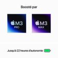 MacBook Apple MacBook Pro 16" 512Go SSD 18Go RAM Puce M3 Pro CPU 12 coeurs GPU 18 coeurs Noir sideral Nouveau-3