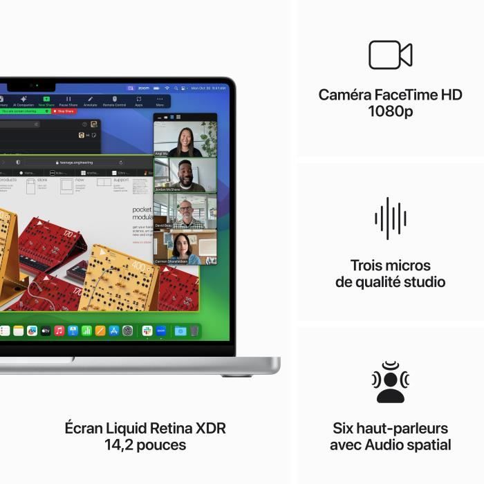 Apple MacBook Pro 14 (M3) : meilleur prix et actualités - Les