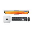 Apple - Mac mini (2023) Puce Apple M2  - RAM 8Go - Stockage 256Go - Argent-5