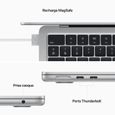 Apple - 13,6" MacBook Air M2 - RAM 8Go - Stockage 256Go - Argent - AZERTY-7
