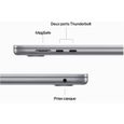 Apple - 15,3" MacBook Air M2 (2023) - RAM 8Go - Stockage 256Go - Gris Sidéral - AZERTY-8