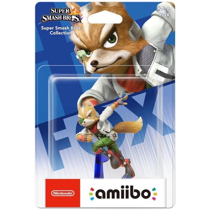Figurine Amiibo Super Smash Bros Fox Nintendo La Figurine - vue 2
